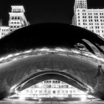 Chicago at Night-Time Chicago at Night-Time