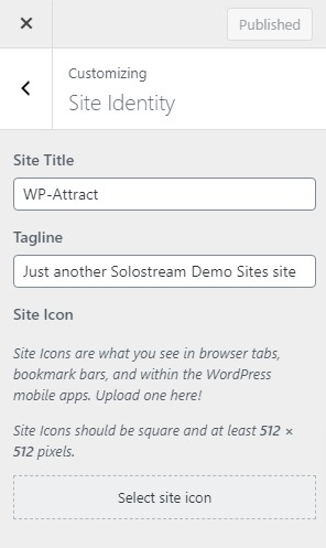 Site idebntity Site idebntity