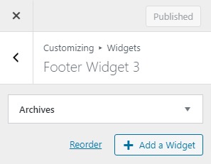 Footer Widgets 3 Footer Widgets 3