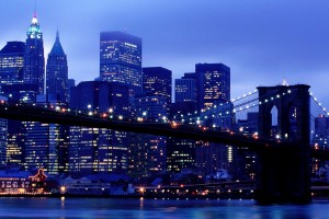 Manhattan Skyline at Dusk