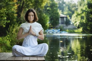 Young Woman Meditating