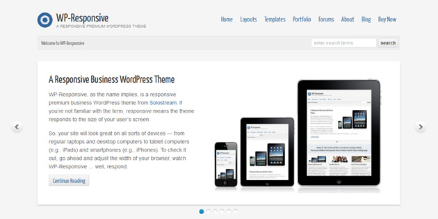 WP-Responsive by Solostream
