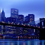 Manhattan Skyline at Dusk