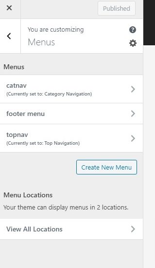 Menus Menus