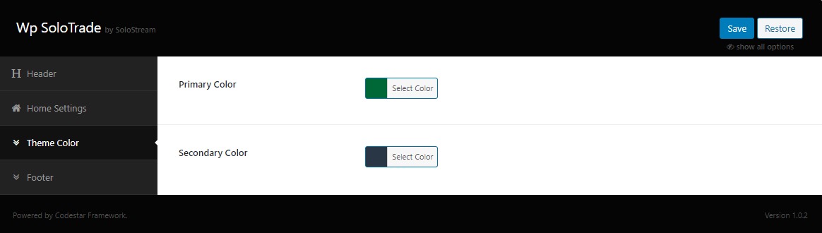Theme Color Theme Color